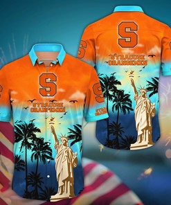 Syracuse Orange NCAA Flower Hawaii Shirt For Fans Ver 36