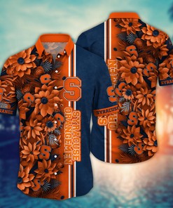 Syracuse Orange NCAA Flower Hawaii Shirt For Fans Ver 5
