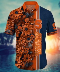 Syracuse Orange NCAA Flower Hawaii Shirt For Fans Ver 5