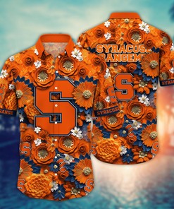 Syracuse Orange NCAA Hawaiian Shirt for This Summer Customize Shirt Any Team