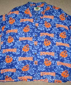 Syracuse University Orange Hawaiian Shirt