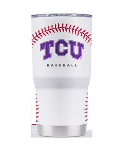 TCU Baseball Tumbler - Great for TCU and Tampa Bay Buccaneers Fans