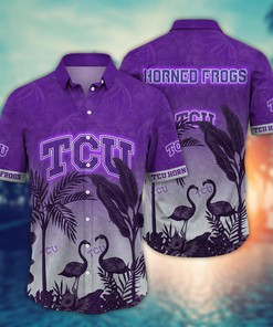 TCU Horned Frogs NCAA Flower Hawaii Shirt For Fans Ver 10