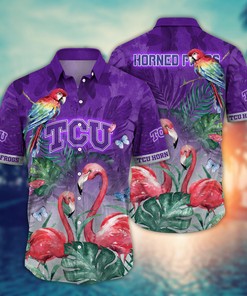 TCU Horned Frogs NCAA Flower Hawaii Shirt For Fans Ver 11