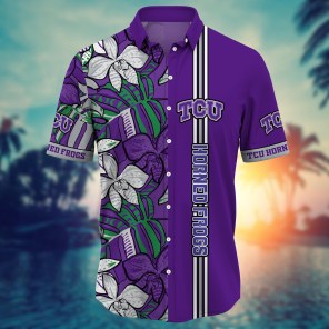 TCU Horned Frogs NCAA Flower Hawaii Shirt For Fans Ver 14