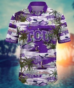 TCU Horned Frogs NCAA Flower Hawaii Shirt For Fans Ver 17