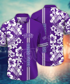 TCU Horned Frogs NCAA Flower Hawaii Shirt For Fans Ver 18
