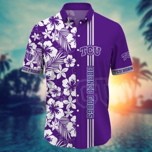 TCU Horned Frogs NCAA Flower Hawaii Shirt For Fans Ver 18