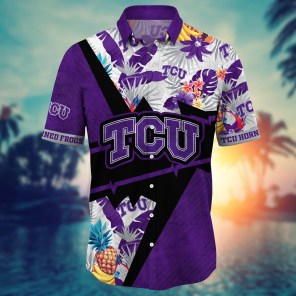 TCU Horned Frogs NCAA Flower Hawaii Shirt For Fans Ver 20