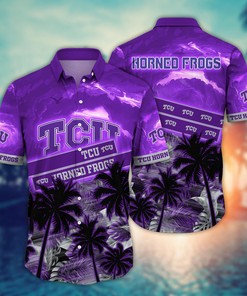 TCU Horned Frogs NCAA Flower Hawaii Shirt For Fans Ver 21