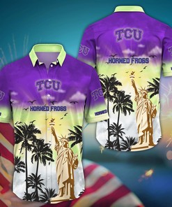 TCU Horned Frogs NCAA Flower Hawaii Shirt For Fans Ver 22