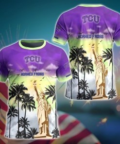 TCU Horned Frogs NCAA Flower Hawaii Shirt For Fans Ver 22