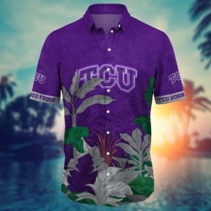 TCU Horned Frogs NCAA Flower Hawaii Shirt For Fans Ver 26