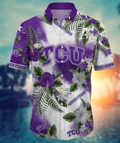 TCU Horned Frogs NCAA Flower Hawaii Shirt For Fans Ver 29