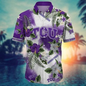 TCU Horned Frogs NCAA Flower Hawaii Shirt For Fans Ver 29