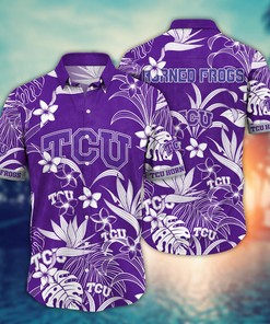 TCU Horned Frogs NCAA Flower Hawaii Shirt For Fans Ver 30