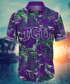 TCU Horned Frogs NCAA Flower Hawaii Shirt For Fans Ver 31