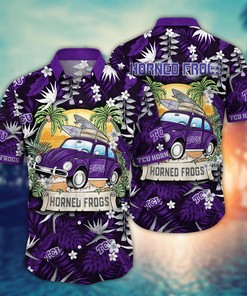 TCU Horned Frogs NCAA Flower Hawaii Shirt For Fans Ver 34