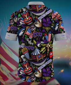 TCU Horned Frogs NCAA Flower Hawaii Shirt For Fans Ver 4