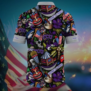 TCU Horned Frogs NCAA Flower Hawaii Shirt For Fans Ver 4