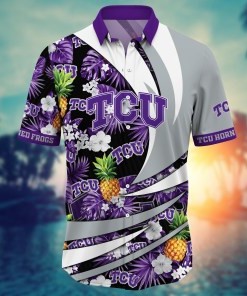 TCU Horned Frogs NCAA Flower Hawaii Shirt For Fans Ver 6