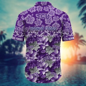 TCU Horned Frogs NCAA Hawaiian Shirt Gift For Fan