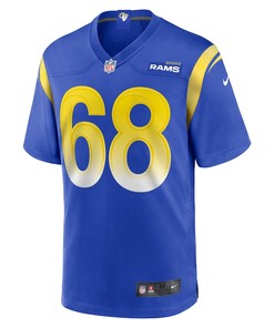 T.J. Carter Los Angeles Rams Game Player Jersey - Royal