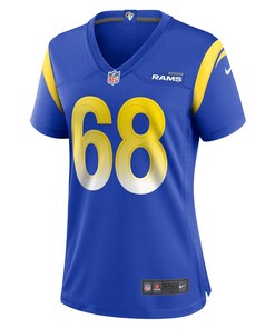 T.J. Carter Los Angeles Rams Women's Game Player Jersey - Royal