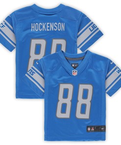 T.J. Hockenson 88 Detroit Lions Toddler Game Jersey - Blue