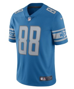 T.J. Hockenson 88 Detroit Lions Vapor Limited Jersey - Blue