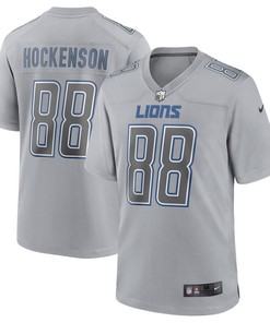 T.J. Hockenson Detroit Lions Atmosphere Fashion Game Jersey - Gray