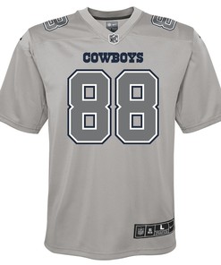 T.J. Hockenson Detroit Lions Youth Atmosphere Game Jersey - Gray