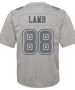 T.J. Hockenson Detroit Lions Youth Atmosphere Game Jersey - Gray