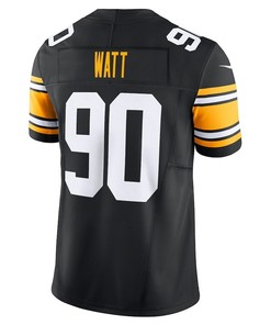 T.J. Watt 90 Pittsburgh Steelers Vapor F.U.S.E. Limited Alternate 1 Jersey - Black