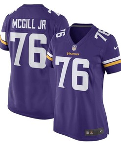 T.Y. McGill Jr. Minnesota Vikings Women's Game Player Jersey - Purple