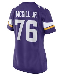 T.Y. McGill Jr. Minnesota Vikings Women's Game Player Jersey - Purple