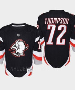 Tage Thompson 72 Buffalo Sabres 2022-23 Goathead Third Player Youth Jersey Black