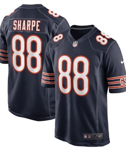 Tajae Sharpe Chicago Bears Game Player Jersey - Navy