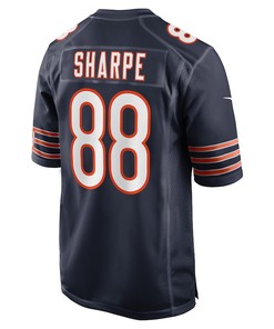 Tajae Sharpe Chicago Bears Game Player Jersey - Navy