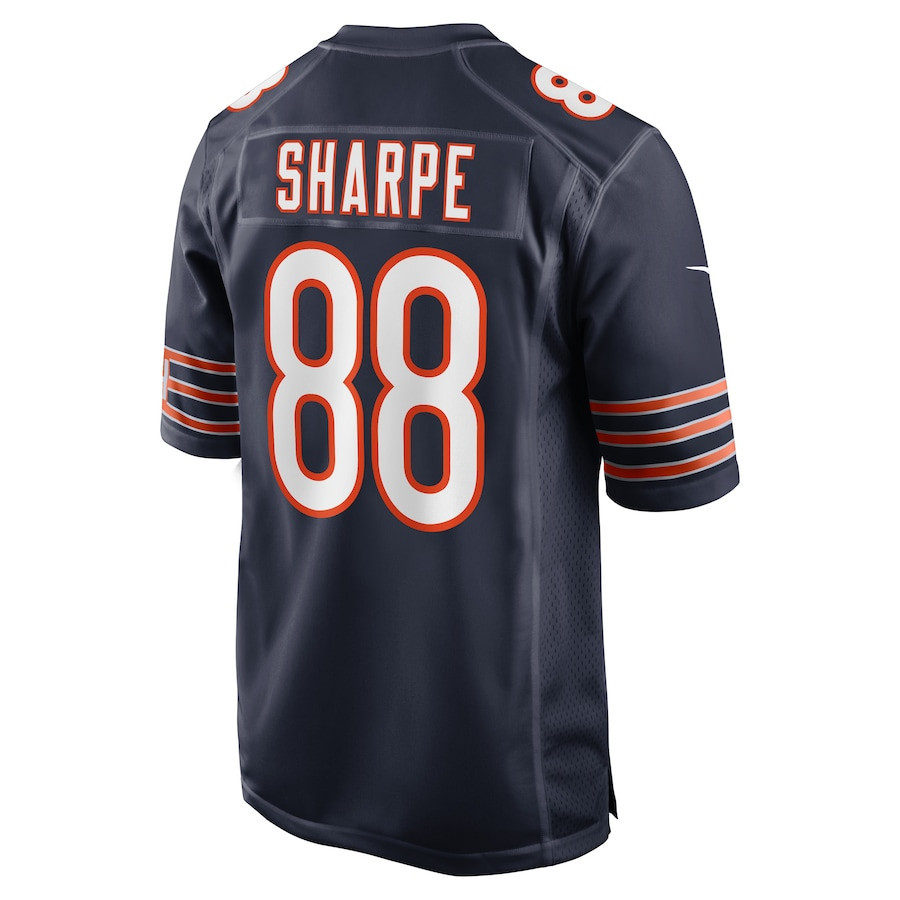 Tajae Sharpe Chicago Bears Game Player Jersey - Navy