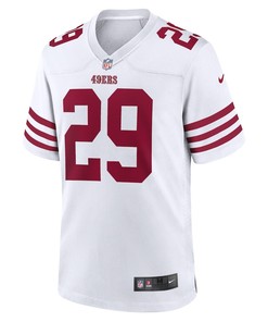 Talanoa Hufanga San Francisco 49ers Away Game Player Jersey - White