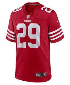 Talanoa Hufanga San Francisco 49ers Game Player Jersey - Scarlet