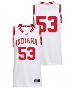 Tamar Bates 53 White Indiana Hoosiers 2022 College Basketball Reverse Retro Jersey
