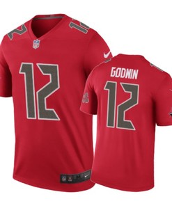 Tampa Bay Buccaneers #12 Chris Godwin Nike Color Rush Red Jersey