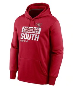 Tampa Bay Buccaneers 2022 NFC South Division Champions Locker Room Trophy Collection Pullover Hoodie - Red