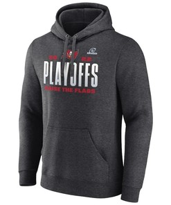 Tampa Bay Buccaneers 2022 NFL Playoffs Our Time Pullover Hoodie - Charcoal