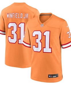 Tampa Bay Buccaneers #31 Antoine Winfield Jr Throwback Game Jersey - Orange