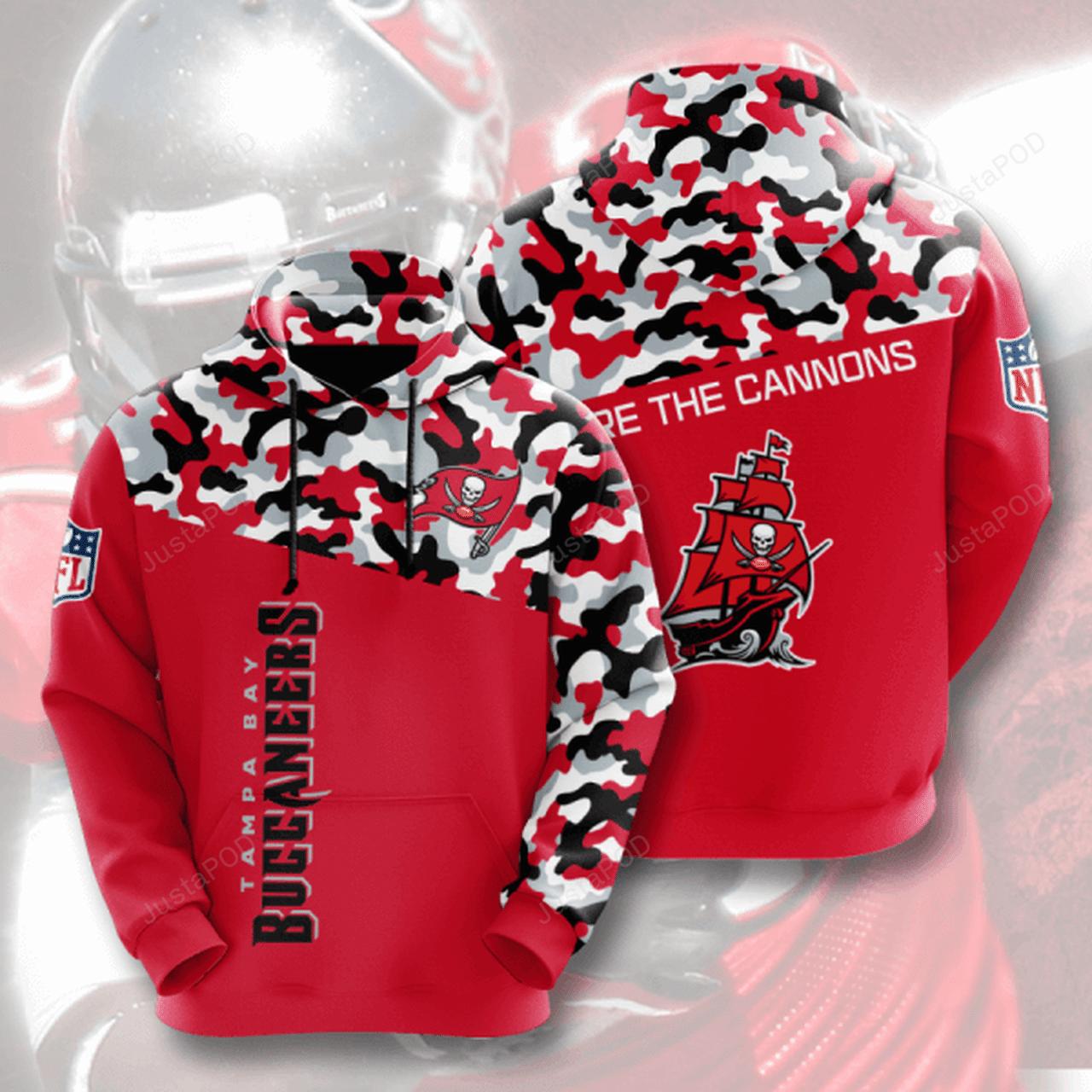 Tampa Bay Buccaneers 3D Hoodie Zip Hoodie