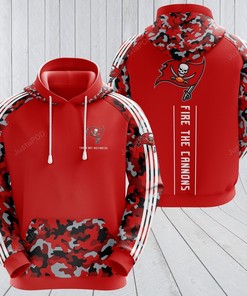 Tampa Bay Buccaneers 3D Hoodie Zip Hoodie 03