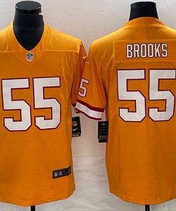 Tampa Bay Buccaneers #55 Derrick Brooks Jersey - Orange